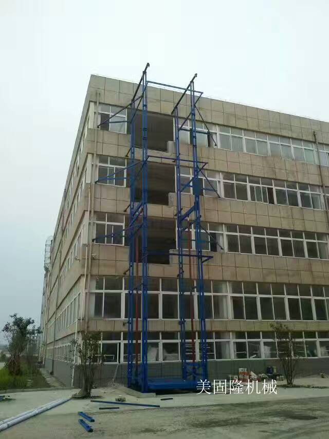 滨州室外双臂导轨式升降机厂家